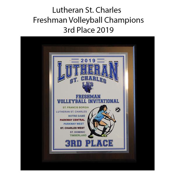 2019 Lutheran St. Charles Freshman Volleyball Invitational 3rd 